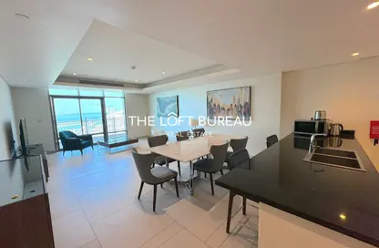 Apartment - 2 Bedrooms - 3 Bathrooms for rent in Abraj Bay - Abraj Quartiers - The Pearl Island - Doha