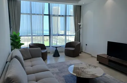 Apartment - 2 Bedrooms - 3 Bathrooms for rent in Burj Al Marina - Marina District - Lusail