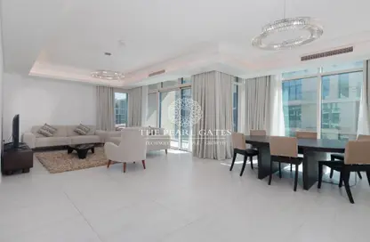 Apartment - 2 Bedrooms - 1 Bathroom for rent in Crystal Residence - The Pearl Island - Doha Apartment - 2 Bedrooms - 1 Bathroom for rent in Crystal Residence - The Pearl Island - Doha