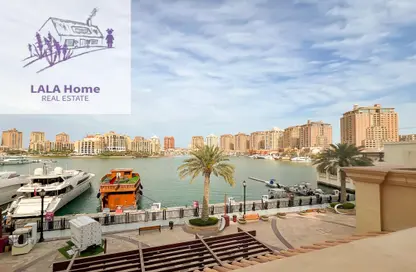 Townhouse - 1 Bedroom - 2 Bathrooms for rent in East Porto Drive - Porto Arabia - The Pearl Island - Doha