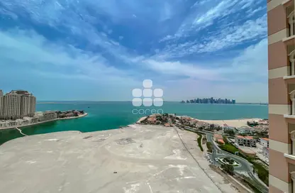 صورة لـ منظر مائي. شقة - غرفة نوم - 2 حمامات للايجار في برج ٢ - فيفا بحرية - جزيرة اللؤلؤة - الدوحة ، صورة رقم 1