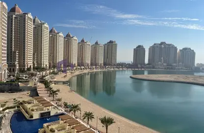 شقة - غرفة نوم - 2 حمامات للايجار في فيفا سنترال - فيفا بحرية - جزيرة اللؤلؤة - الدوحة
