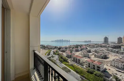 Apartment - Studio - 1 Bathroom for rent in Tower 2 - Viva Bahriyah - The Pearl Island - Doha