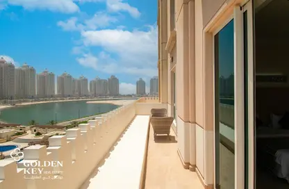 Apartment - 1 Bedroom - 2 Bathrooms for rent in Viva West - Viva Bahriyah - The Pearl Island - Doha