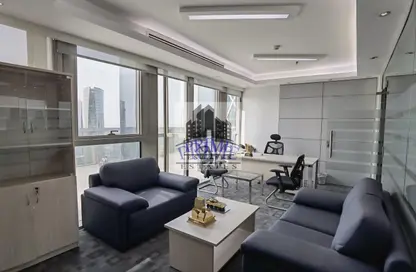 Office Space - Studio - 2 Bathrooms for rent in Palm Tower B - Palm Towers - West Bay - Doha