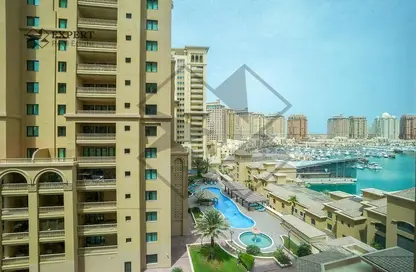صورة لـ مبنى خارجي شقة - 2 غرف نوم - 3 حمامات للبيع في طريق بورتو الشرقي - بورتو أرابيا - جزيرة اللؤلؤة - الدوحة ، صورة رقم 1