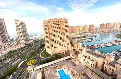 Apartment - 1 Bedroom - 2 Bathrooms for sale in East Porto Drive - Porto Arabia - The Pearl Island - Doha