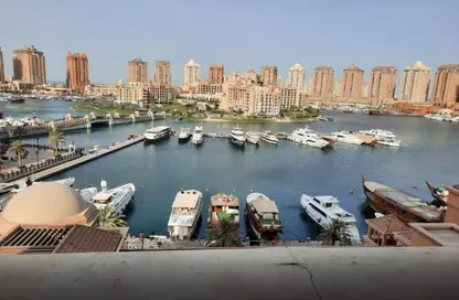 Apartment - 1 Bedroom - 1 Bathroom for rent in Tuscan Tower - Porto Arabia - The Pearl Island - Doha