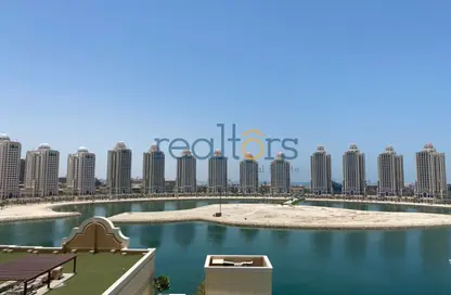 شقة - غرفة نوم - 2 حمامات للايجار في ابراج المتحدة - فيفا بحرية - جزيرة اللؤلؤة - الدوحة