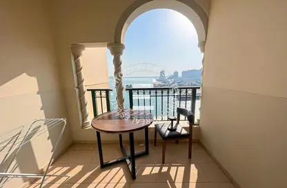 Apartment - Studio - 1 Bathroom for rent in Viva Bahriyah - The Pearl Island - Doha