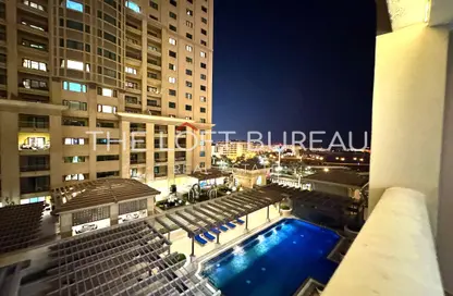 Apartment - 2 Bedrooms - 3 Bathrooms for rent in West Porto Drive - Porto Arabia - The Pearl Island - Doha