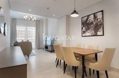 Apartment - 2 Bedrooms - 3 Bathrooms for rent in Lusail Marina Heights - Marina District - Lusail