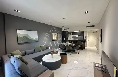 شقة - غرفة نوم - 2 حمامات للايجار في عرض البوليفارد - مدينة الياسمين - الوسيل