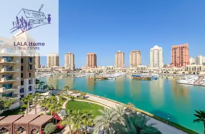 شقة - 2 غرف نوم - 3 حمامات للايجار في The St. Regis Marsa Arabia Island - Marsa Arabia - جزيرة اللؤلؤة - الدوحة