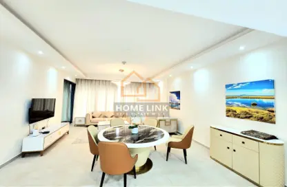 Living / Dining Room image for: Apartment - 1 Bedroom - 1 Bathroom for rent in Qatar Entertainment City - Lusail, Image 1