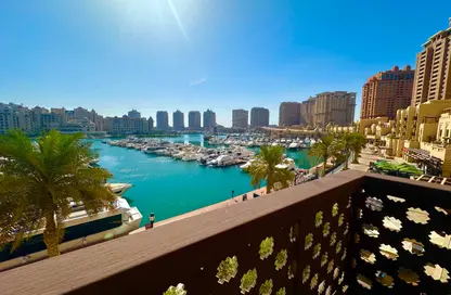 تاون هاوس - 2 غرف نوم - 3 حمامات للايجار في منازل تاون هاوس - بورتو أرابيا - جزيرة اللؤلؤة - الدوحة