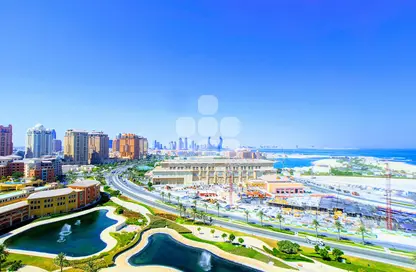 Apartment - 1 Bedroom - 2 Bathrooms for rent in Viva West - Viva Bahriyah - The Pearl Island - Doha