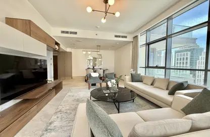 Apartment - 2 Bedrooms - 3 Bathrooms for rent in Lusail Residence - Marina District - Lusail