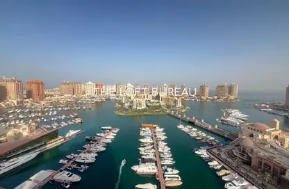 Apartment - 3 Bedrooms - 4 Bathrooms for rent in East Porto Drive - Porto Arabia - The Pearl Island - Doha