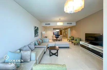 Apartment - 2 Bedrooms - 3 Bathrooms for rent in Burj DAMAC Marina - Marina District - Lusail