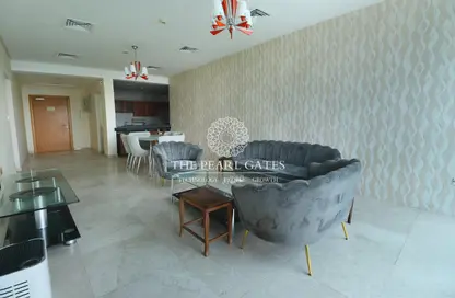 Apartment - 2 Bedrooms - 3 Bathrooms for rent in Zig Zag Tower A - Zig Zag Towers - West Bay - Doha