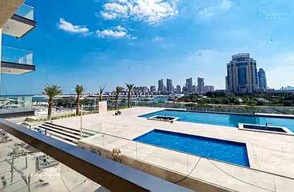 Apartment - 3 Bedrooms - 4 Bathrooms for rent in Lusail Residence - Marina District - Lusail