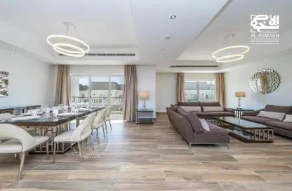 Apartment - 3 Bedrooms - 2 Bathrooms for rent in Les Maisons Blanches - Lusail
