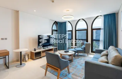 Apartment - 1 Bedroom - 2 Bathrooms for rent in La Plage Centrale - La Plage - The Pearl Island - Doha