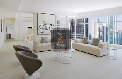 Hotel Apartments - 4 Bedrooms - 5 Bathrooms for rent in West Bay Tower - West Bay - West Bay - Doha