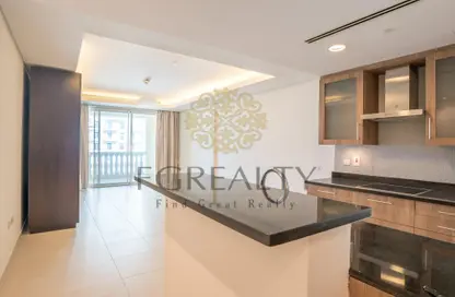 Apartment - Studio - 1 Bathroom for rent in Viva East - Viva Bahriyah - The Pearl Island - Doha