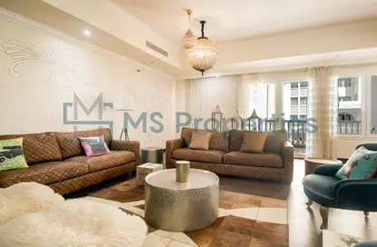 Apartment - 3 Bedrooms - 4 Bathrooms for rent in West Porto Drive - Porto Arabia - The Pearl Island - Doha