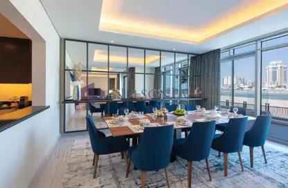 Villa - 5 Bedrooms - 5 Bathrooms for rent in Hilton Doha The Pearl Residences - Abraj Quartiers - The Pearl Island - Doha