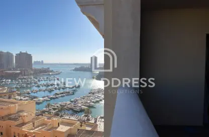 شقة - غرفة نوم - 2 حمامات للايجار في باب الربفييرا - بورتو أرابيا - جزيرة اللؤلؤة - الدوحة