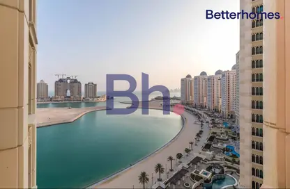 Apartment - 3 Bedrooms - 4 Bathrooms for rent in Viva West - Viva Bahriyah - The Pearl Island - Doha