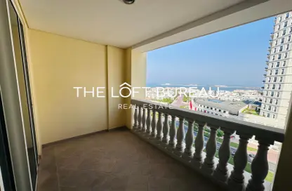 Apartment - Studio - 1 Bathroom for rent in Viva West - Viva Bahriyah - The Pearl Island - Doha
