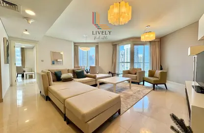 Apartment - 1 Bedroom - 2 Bathrooms for rent in Burj DAMAC Marina - Marina District - Lusail