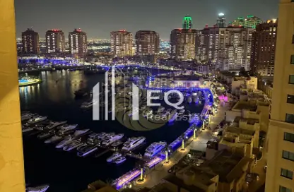 Apartment - 2 Bedrooms - 3 Bathrooms for sale in Tower 16 - Porto Arabia - The Pearl Island - Doha