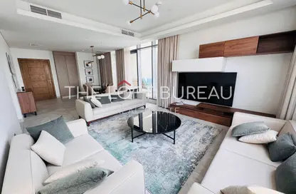 Penthouse - 3 Bedrooms - 5 Bathrooms for rent in Lusail Residence - Marina District - Lusail