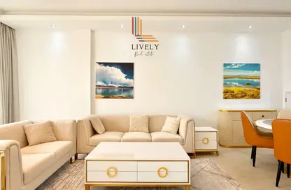 Apartment - 1 Bedroom - 1 Bathroom for rent in Marina Tower 02 - Marina District - Lusail