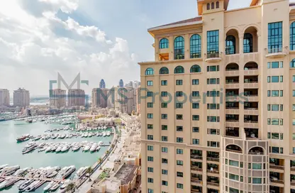 Apartment - 2 Bedrooms - 3 Bathrooms for rent in East Porto Drive - Porto Arabia - The Pearl Island - Doha