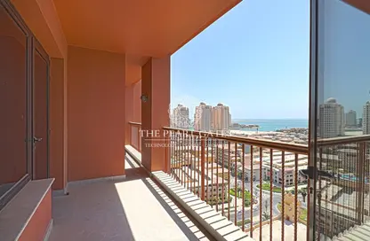 Balcony image for: Apartment - 2 Bedrooms - 2 Bathrooms for sale in East Porto Drive - Porto Arabia - The Pearl Island - Doha, Image 1