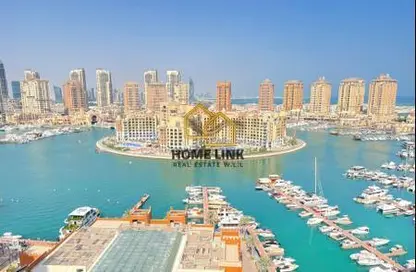 Apartment - 2 Bedrooms - 3 Bathrooms for sale in West Porto Drive - Porto Arabia - The Pearl Island - Doha