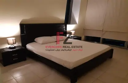 صورة لـ غرفة- غرفة النوم شقة - 3 غرف نوم - 3 حمامات للايجار في برج زجزاج  ا - أبراج زجزاج - الخليج الغربي - الدوحة ، صورة رقم 1
