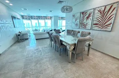Apartment - 3 Bedrooms - 3 Bathrooms for rent in Zig Zag Tower B - Zig Zag Towers - West Bay - Doha