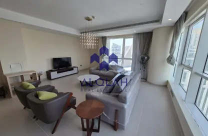 Apartment - 2 Bedrooms - 4 Bathrooms for rent in Lusail Residence - Marina District - Lusail