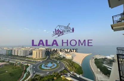 شقة - 2 غرف نوم - 4 حمامات للايجار في حدائق فلورستا - حدائق فلورستا - جزيرة اللؤلؤة - الدوحة