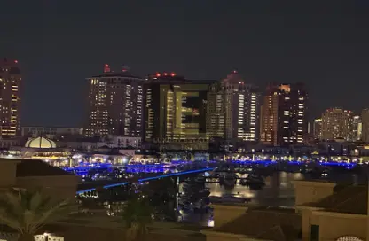 Apartment - 1 Bedroom - 2 Bathrooms for rent in East Porto Drive - Porto Arabia - The Pearl Island - Doha
