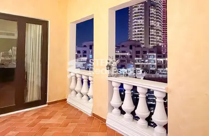 Apartment - 3 Bedrooms - 4 Bathrooms for rent in Chateau - Qanat Quartier - The Pearl Island - Doha