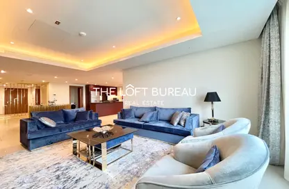 Penthouse - 3 Bedrooms - 4 Bathrooms for rent in Abraj Bay - Abraj Quartiers - The Pearl Island - Doha
