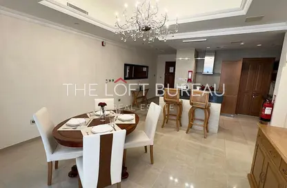 شقة - 2 غرف نوم - 3 حمامات للايجار في فيفا بحرية شرق - فيفا بحرية - جزيرة اللؤلؤة - الدوحة